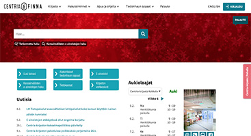 centria.finna.fi screenshot