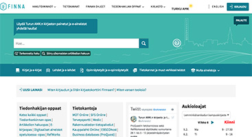 turkuamk.finna.fi screenshot